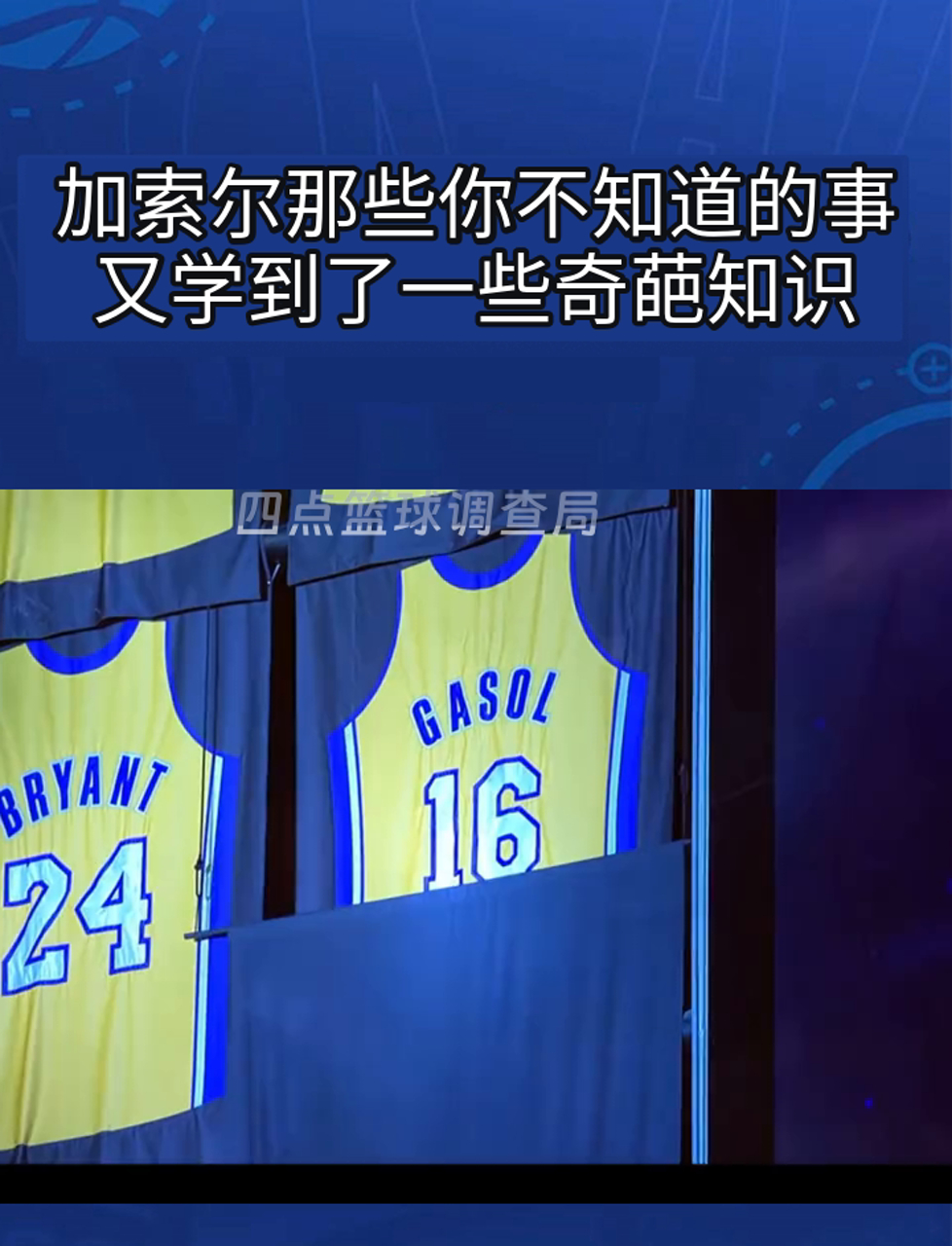 关于九游体育：NBA球星自传：讲述加索尔的篮球人生的信息